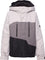 686 Geo Insulated Jacket - Boy - White Heather Colorblock
