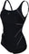 arena Jewel One Piece Low C Cup - Women's - Black - White