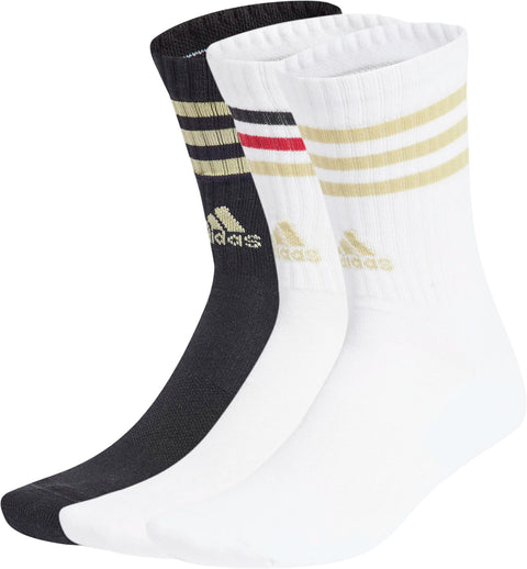 adidas 3-Stripe C Spw Crew 3 Pairs Sock - Unisex