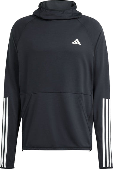 adidas Own The Run 3-Stripes Hoodie - Men's