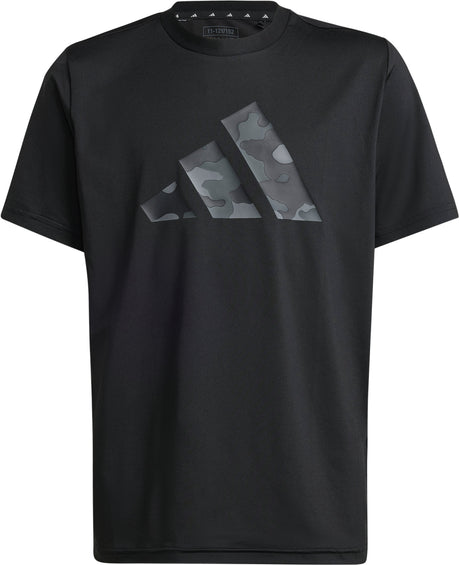 adidas Train Essentials Seasonal Print Tee - Kids