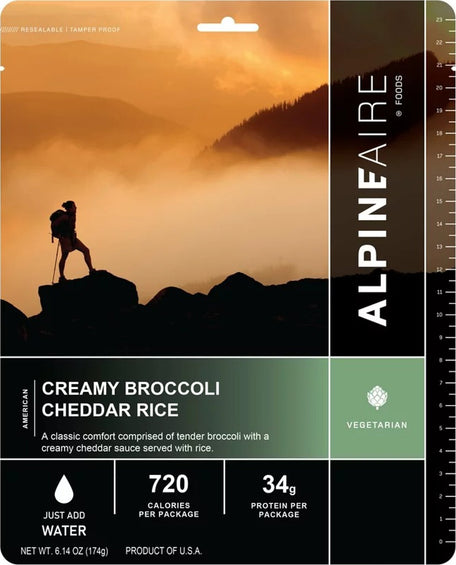 AlpineAire Foods Creamy Broccoli Cheddar Rice