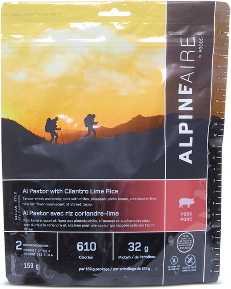 AlpineAire Foods Al Pastor with Cilantro Lime Rice