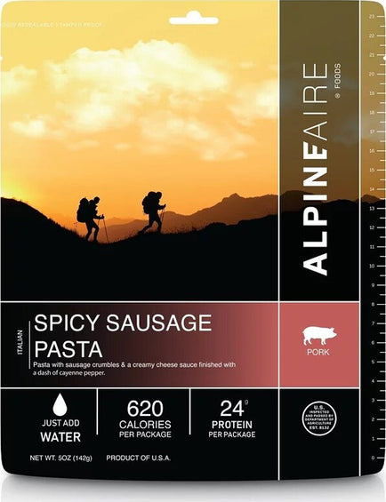 AlpineAire Foods Spicy Sausage Pasta