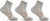 Altitude Sports Merino Ankle Cushionless Socks - 3-pack - Unisex - Heather Grey
