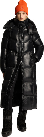 Alpenhaus Meribel Quilted Maxi Puffer Jacket with Removable Hood - Women's