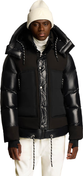 Alpenhaus Farlin Mixed Media Puffer Jacket with Removable Hood - Men's