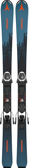 Atomic Maverick JR 130-150 Skis with L 6 GW Ski Bindings - Kids