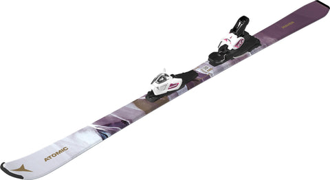 Atomic Maven Girl 130-150 Skis with L 6 GW Ski Bindings - Girls