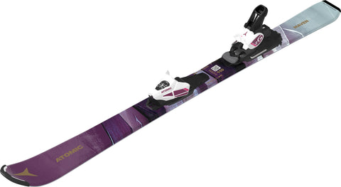 Atomic Maven Girl 100-120 Skis with C 5 GW Ski Bindings - Girls