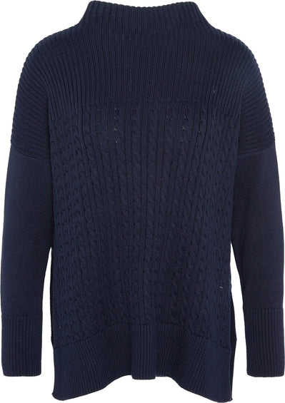 Barbour Stitch Guernsey Knitted Cape Jumper - Women's