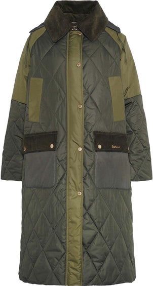 Barbour Cookston Longline Quilted Jacket - Women's