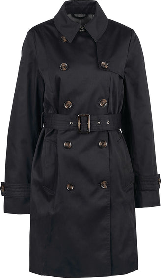 Barbour Short Greta Showerproof Trench Coat - Women's