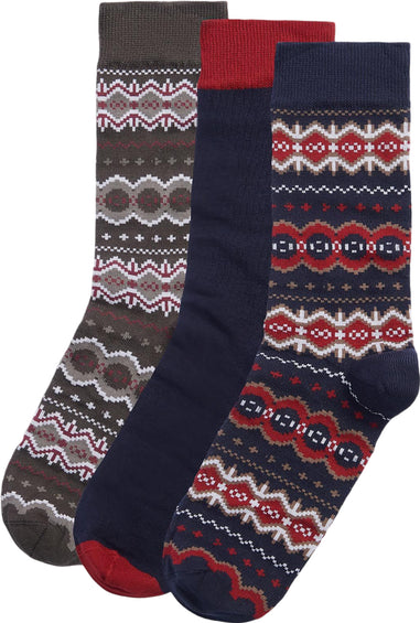 Barbour Fairisle Gift Box Socks - Men's