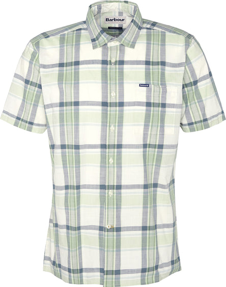 Barbour Rosewell Regular Short Sleeve Checked Summer Shirt - Men's