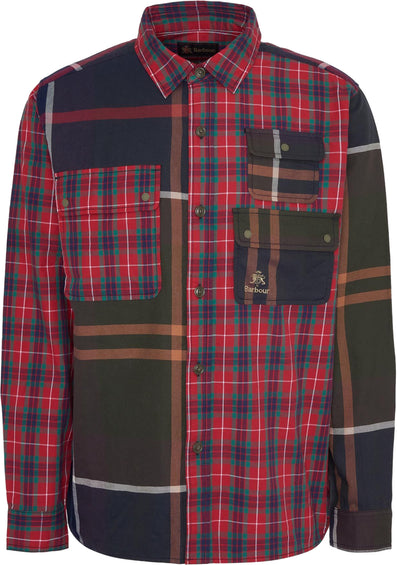 Barbour Barbour x Baracuta Relaxed Patchwork Shirt - Men's