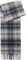 Barbour Wool Cashmere Tartan Scarf - Unisex - Grey Midnight Tartan
