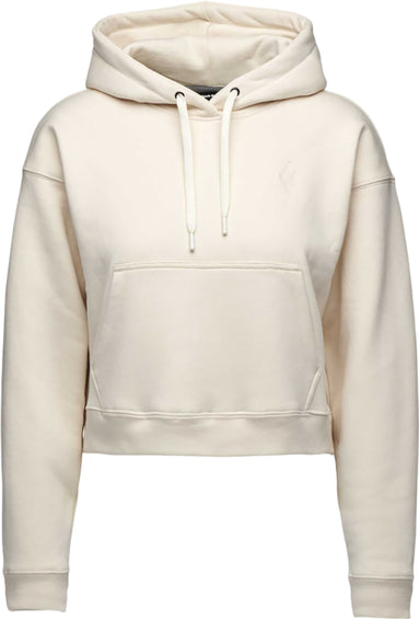 Black Diamond Crop Pullover Hoody - Women's