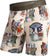BN3TH Classic Boxer Brief Print 6.5 in - Men's - Space Cowboy - Sand