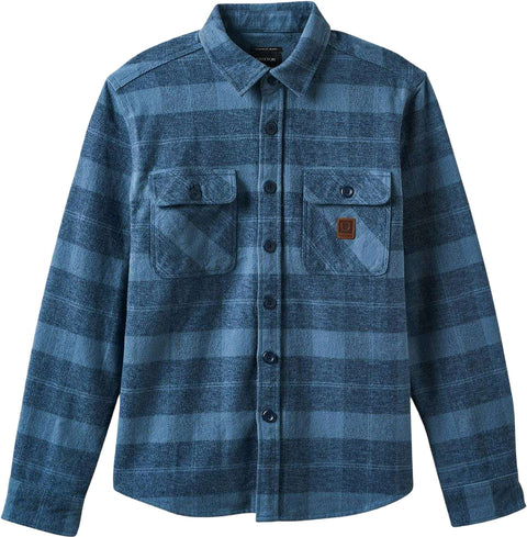 Brixton Bowery Heavy Weight Long Sleeve Flannel Shirt - Men's