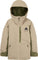 Burton Hillslope 2 Layer Jacket - Kids - Summit Taupe - Forest Moss