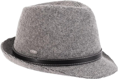 Canadian Hat Feline Trilby Fedora Hat with Leather Tie - Unisex