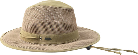 Canadian Hat Orso Outback Mesh Hat with Cord - Unisex