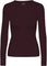 Colorful Standard Organic Rib Long Sleeve T-Shirt - Women's - Oxblood Red