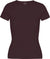 Colorful Standard Rib Short Sleeve T-Shirt - Women's - Oxblood Red