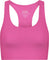 Colorful Standard Active Cropped Bra - Women's  - Bubblegum Pink