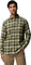 Columbia Cornell Woods Flannel Long Sleeve Shirt - Men's - Greenscape Backland Tartan
