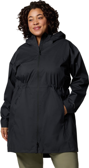 Columbia Weekend Adventure II Plus Size Long Shell Jacket - Women's
