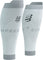 Compressport R2 Oxygen Compression Calf Sleeve - Unisex - White - Neble Grey