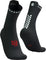 Compressport Pro Racing v4.0 Run High Socks - Unisex - Black - White