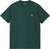 Carhartt Work In Progress Chase Short Sleeves T-Shirt - Men's - Dark Fir - Gold