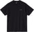 Carhartt Work In Progress Script Embroidery Short Sleeve T-Shirt - Men's - Black - White