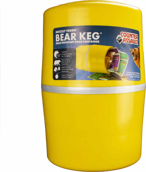 Counter Assault Bear Keg Bear Resistant Food Container