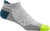 Darn Tough Run No Show Tab Ultra-Lightweight Running Sock No Cushion - Men's - Gray
