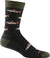 Darn Tough Spey Fly Crew Lightweight Lifestyle Socks - Men's - Charcoal