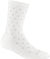 Darn Tough Pin Drop Crew Lightweight Lifestyle Socks - Women's - White