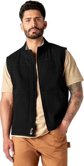 Dickies Duck Canvas High Pile Fleece Lined Vest - Men's