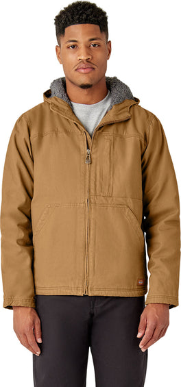 Dickies Duck Canvas High Pile Fleece Lined Jacket - Men's