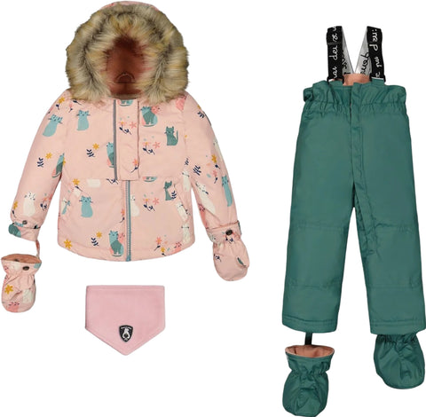 Deux par Deux Two Piece Snowsuit - Baby Girl