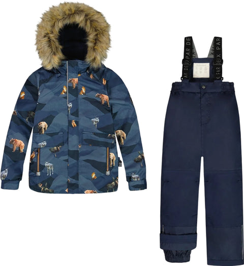 Deux par Deux Two Piece Snowsuit - Little Boy