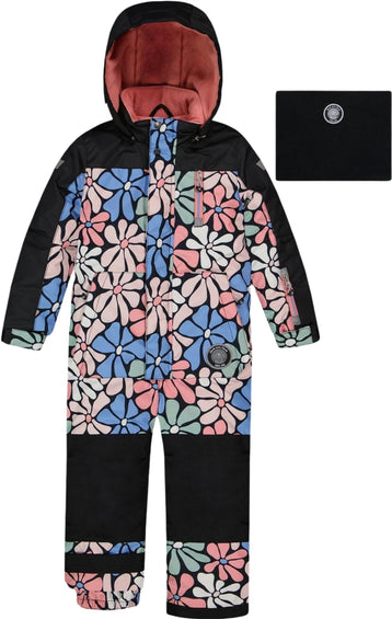 Deux par Deux Printed One Piece Snowsuit - Big Kid