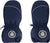 Deux par Deux Solid Mittens - Baby - Dress Blue