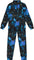 Deux par Deux Two Piece Thermal Underwear Set - Little Kids - Black Printed Storm