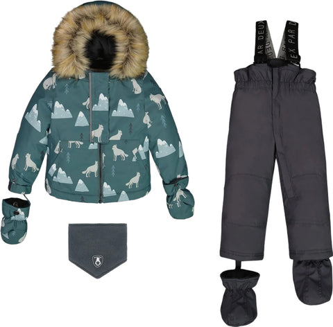 Deux par Deux Two Piece Snowsuit - Boy Toddler