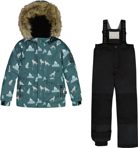 Deux par Deux Two Piece Snowsuit - Boy