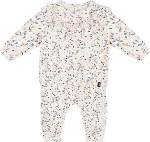 Deux par Deux Printed Organic Cotton Top and Pant Set - Baby Girl